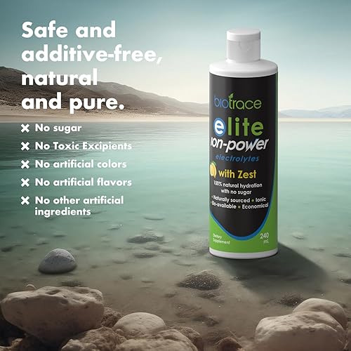 Miniatura 7 de Elite Zest Gotas de electrolitos  0 calorías 0 azúcar hidratación rápida, entrenamiento, recuperación muscular  Suplemento de electrolitos de