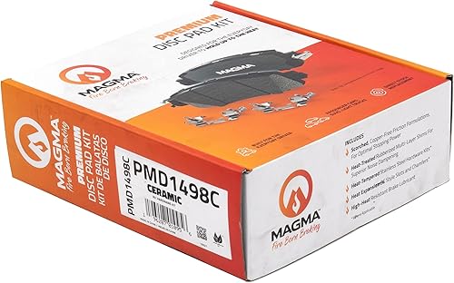 Miniatura 10 de MAGMA Pro-Series PSD1498C Pastillas de freno de cerámica, traseras