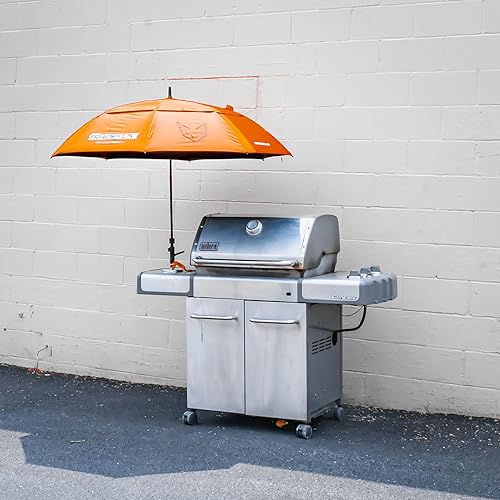 Miniatura 9 de Supco MUKIT-FR TradeFox - Paraguas de 60 pulgadas con kit de base magnética, abrazadera de acero HD y cordón