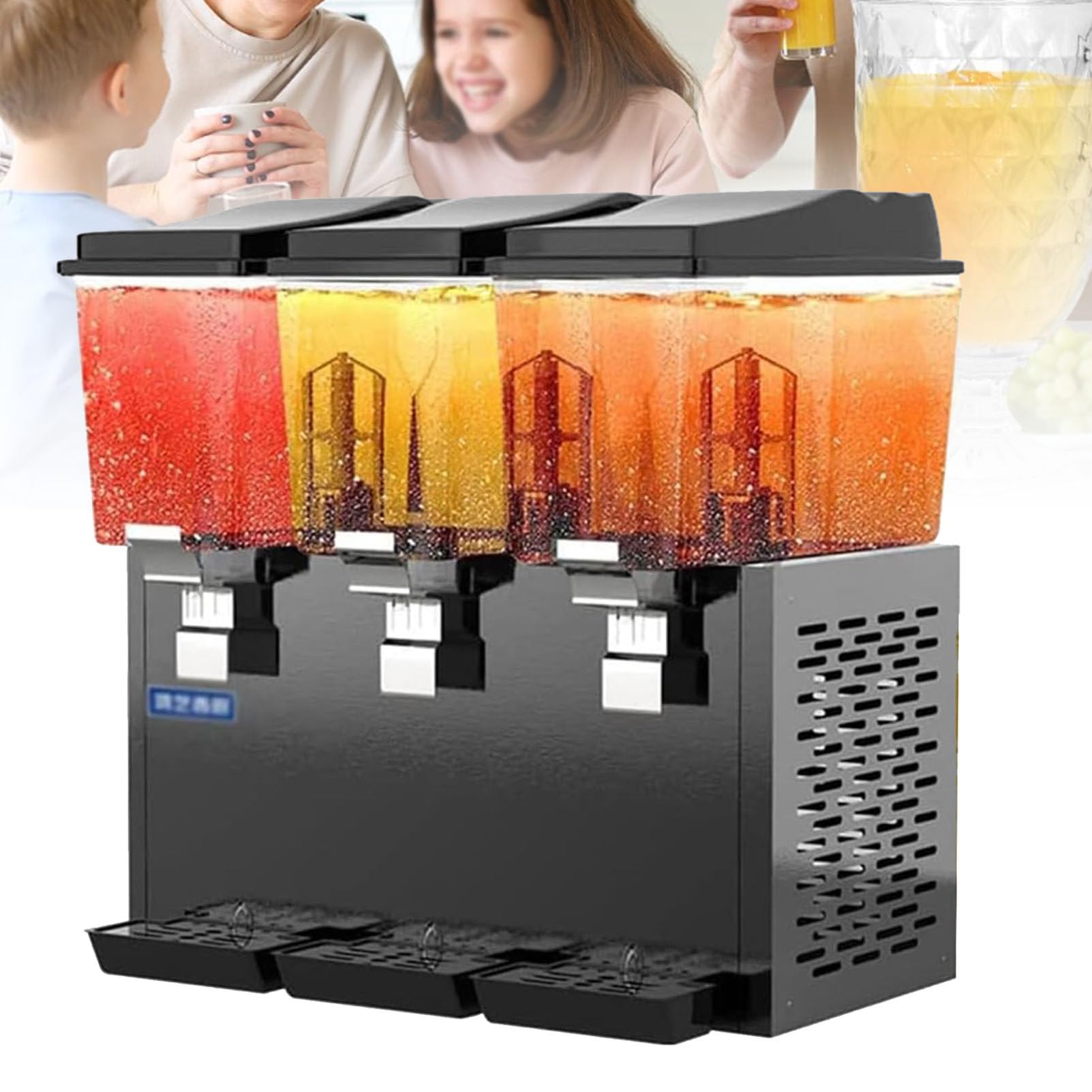 MYUYEE Drink Beverage Dispenser, Commercial Juice Dispensers For Parties, Stainless Steel Water Juice Dispenser For Various Beverages Home