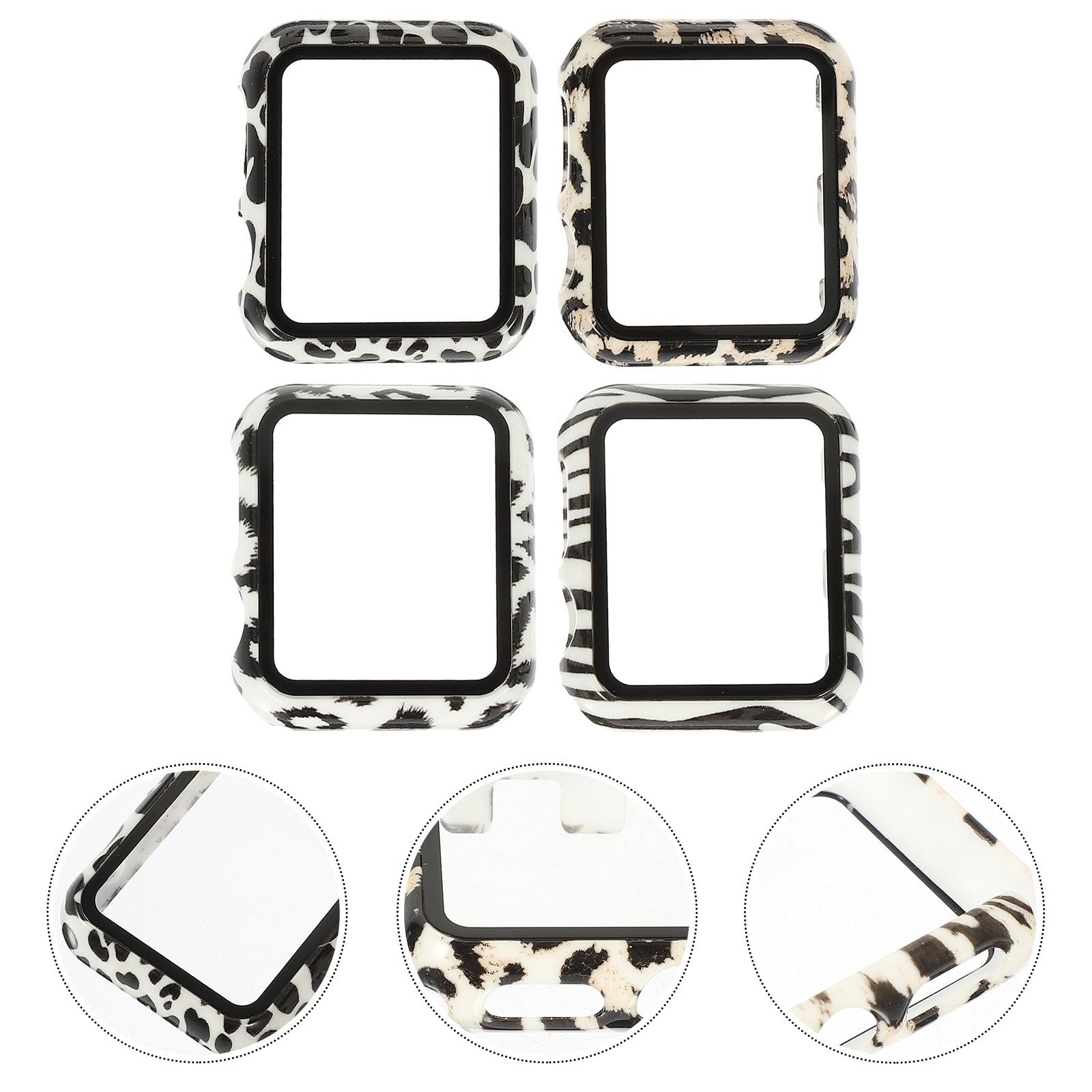 Gatuida 20pièces Étui De pour Montre Coque Bumper Résistante Aux Rayures avec Écran Trempé Compatible avec