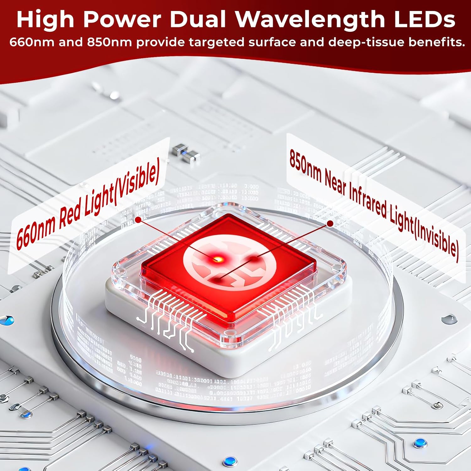 Professional Grade Red Light Therapy Mat, 60"x24" Large Red Light Pad for Body, 660nm & 850nm Red Light Portable Home Therapy Device for Men Women Elderly, Gifts for Lover Friends Family - Image 3