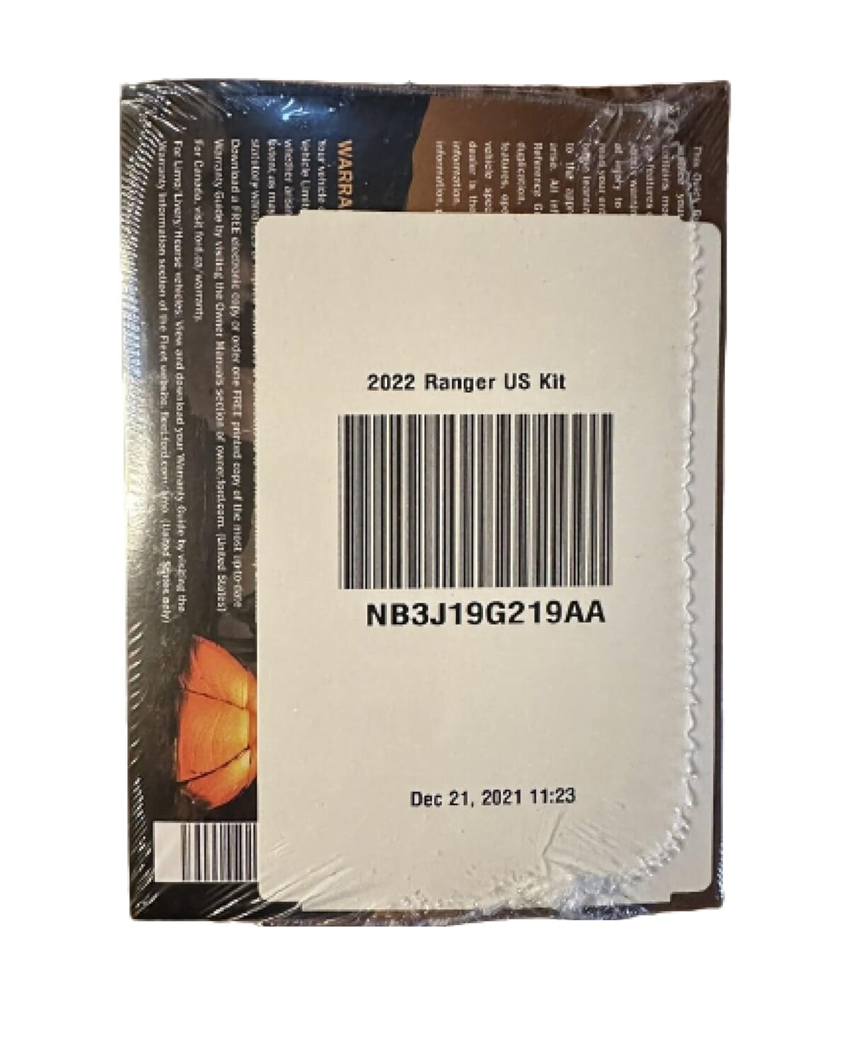 2022 Ford Ranger Owners Manual 22 Ford 9782990502665 Books