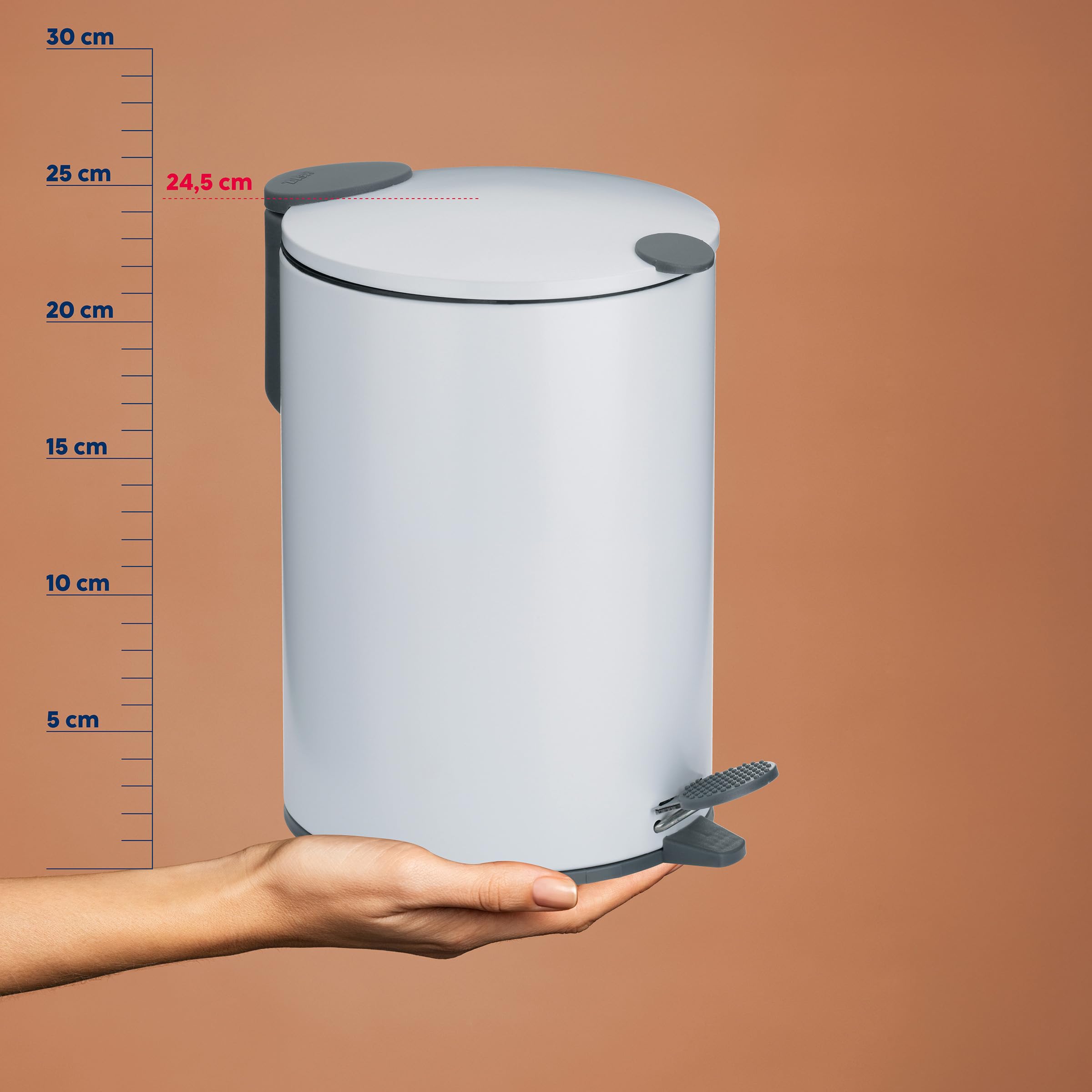 Kela Cosmetic Bin - White -5