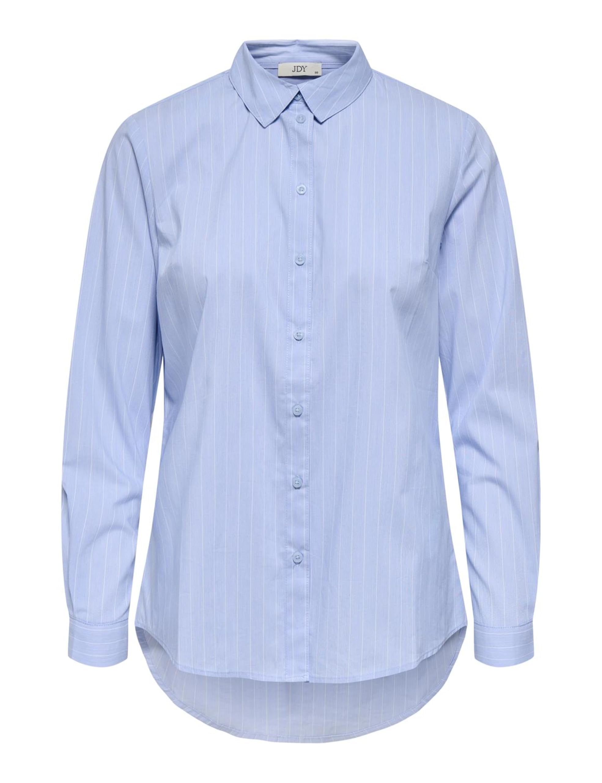 Jdy Women's Jdymio L/S Shirt Wvn Noos Cashmere Blue 42