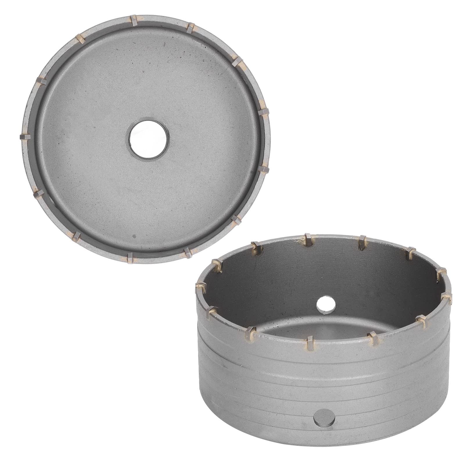 Marteau électrique scie cloche murale en carbure cémenté ouvre-trou creux professionnel coupe-trou en béton pour percer la coupe dans la pierre de mur de brique 130 mm 5,1 pouces