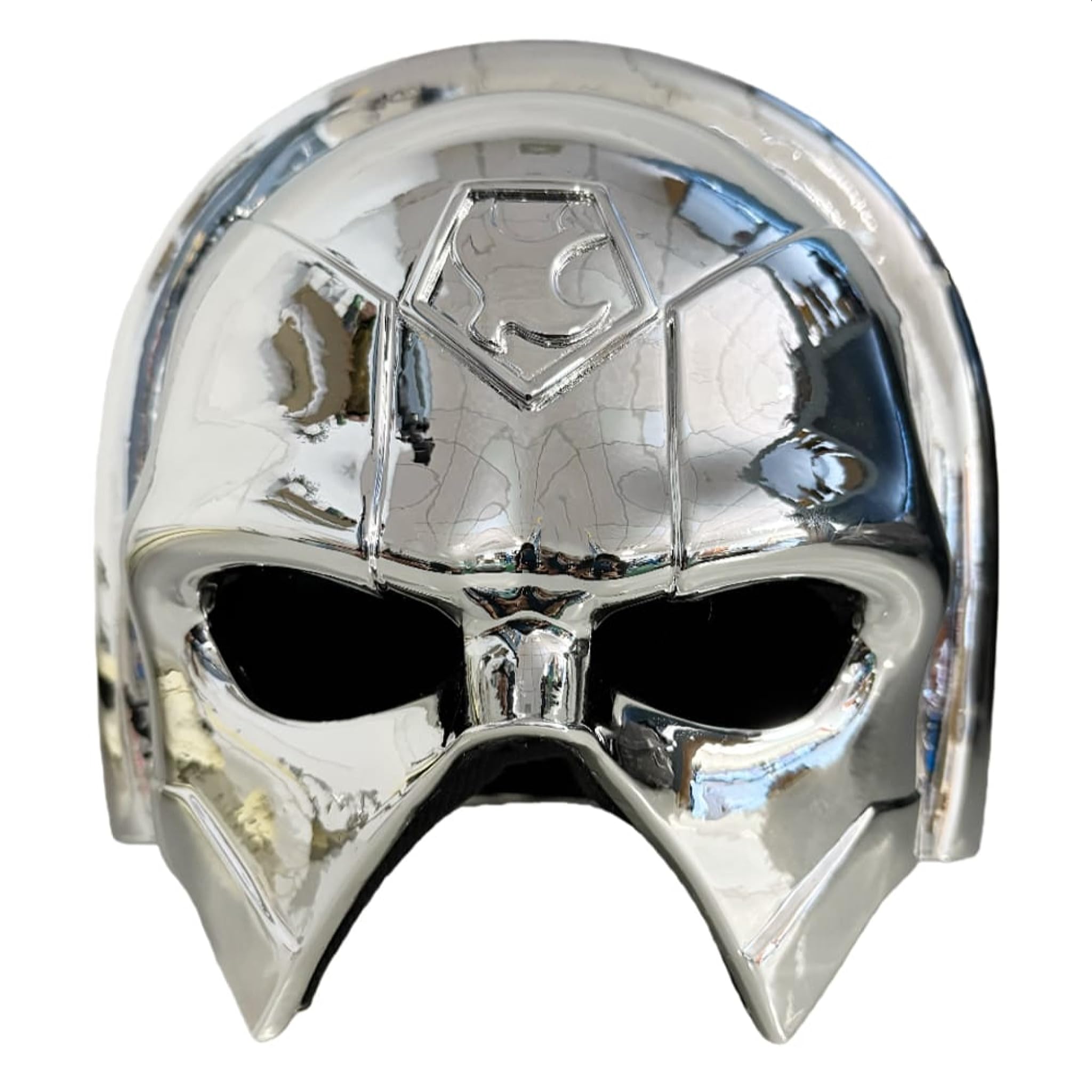 Next Level Cosplay Prop Replica PeaceMan Silver Resin Helmet