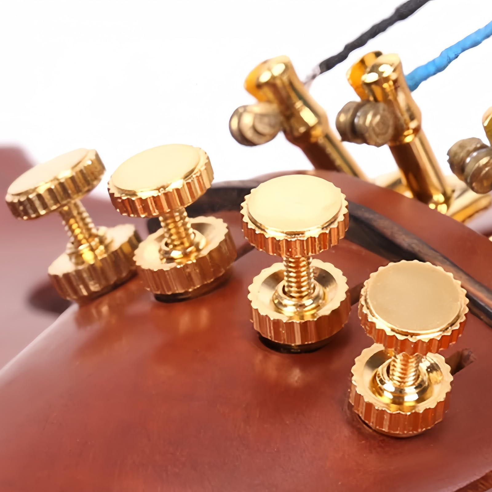 Musiin Violin fine tuner for 4/4-3/4 violin metal string adjusters set of four (gold) - Image 4