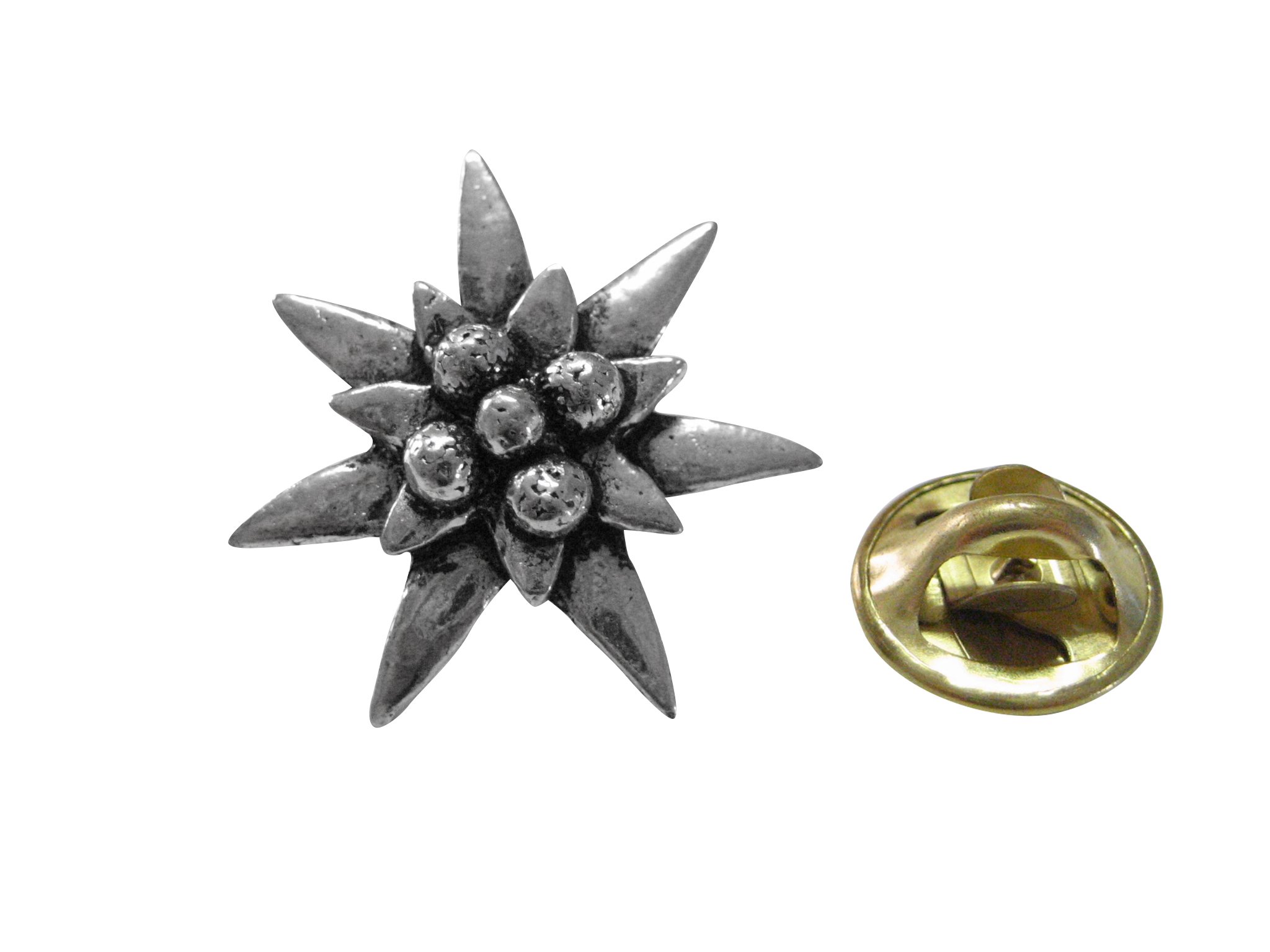 Edelweiss Flower Lapel Pin