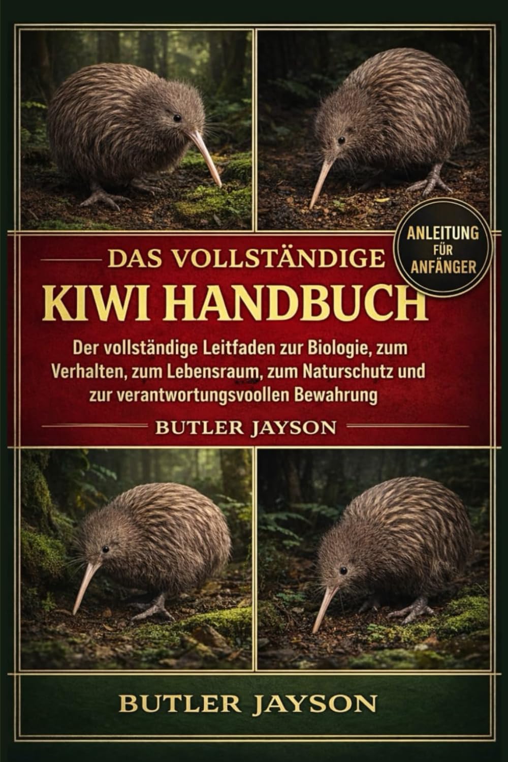 DAS VOLLSTÄNDIGE KIWI-HANDBUCH: Der vollständige Leitfaden zur Biologie, zum Verhalten, zum Lebensraum, zum Naturschutz und zur verantwortungsvollen Bewahrung