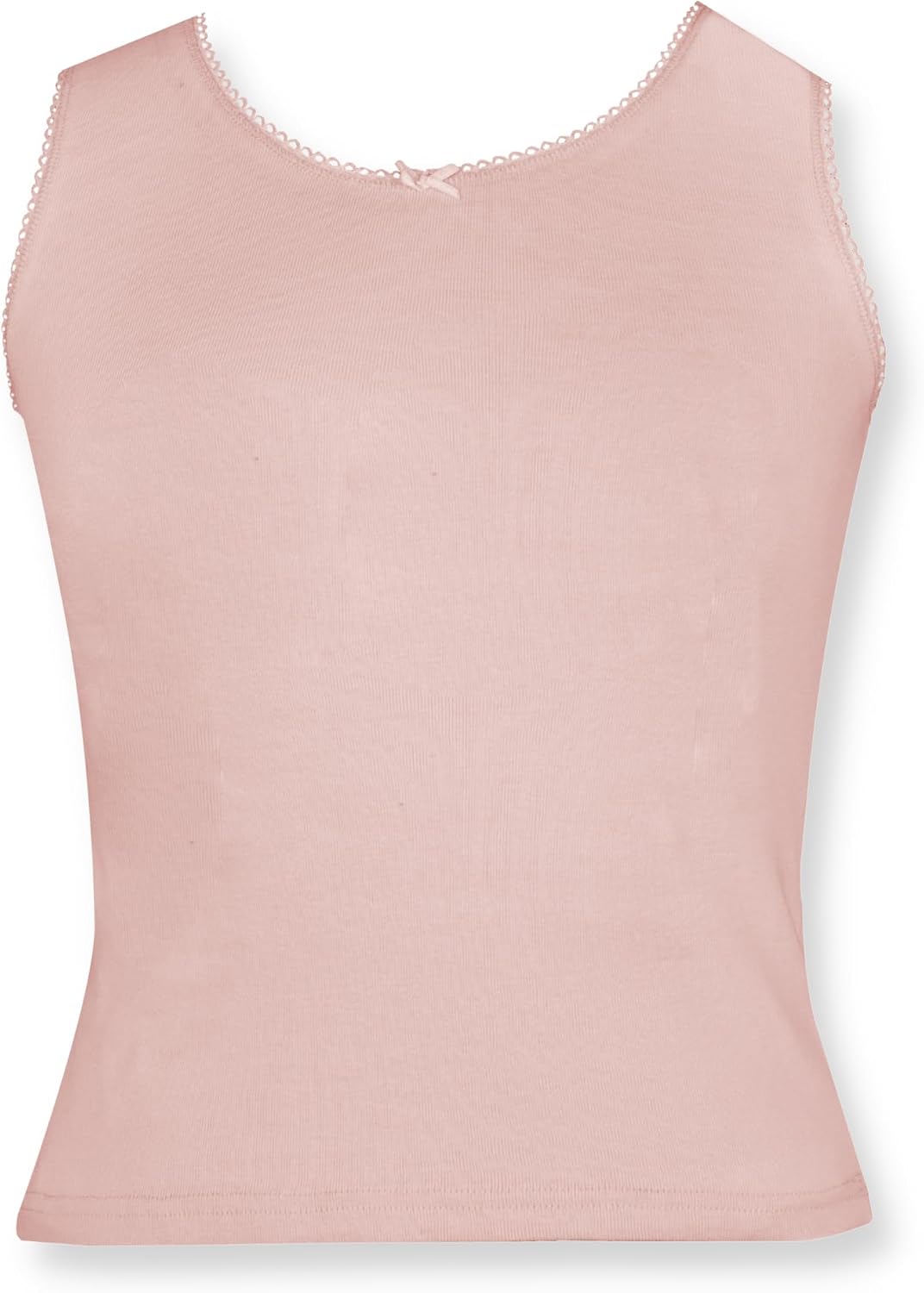 DChica Girls' Camisole, 100% Cotton Cami, Camisole Tops for Girls', Soft Sleeveless Lightweight Camisoles Multipack Innerwear