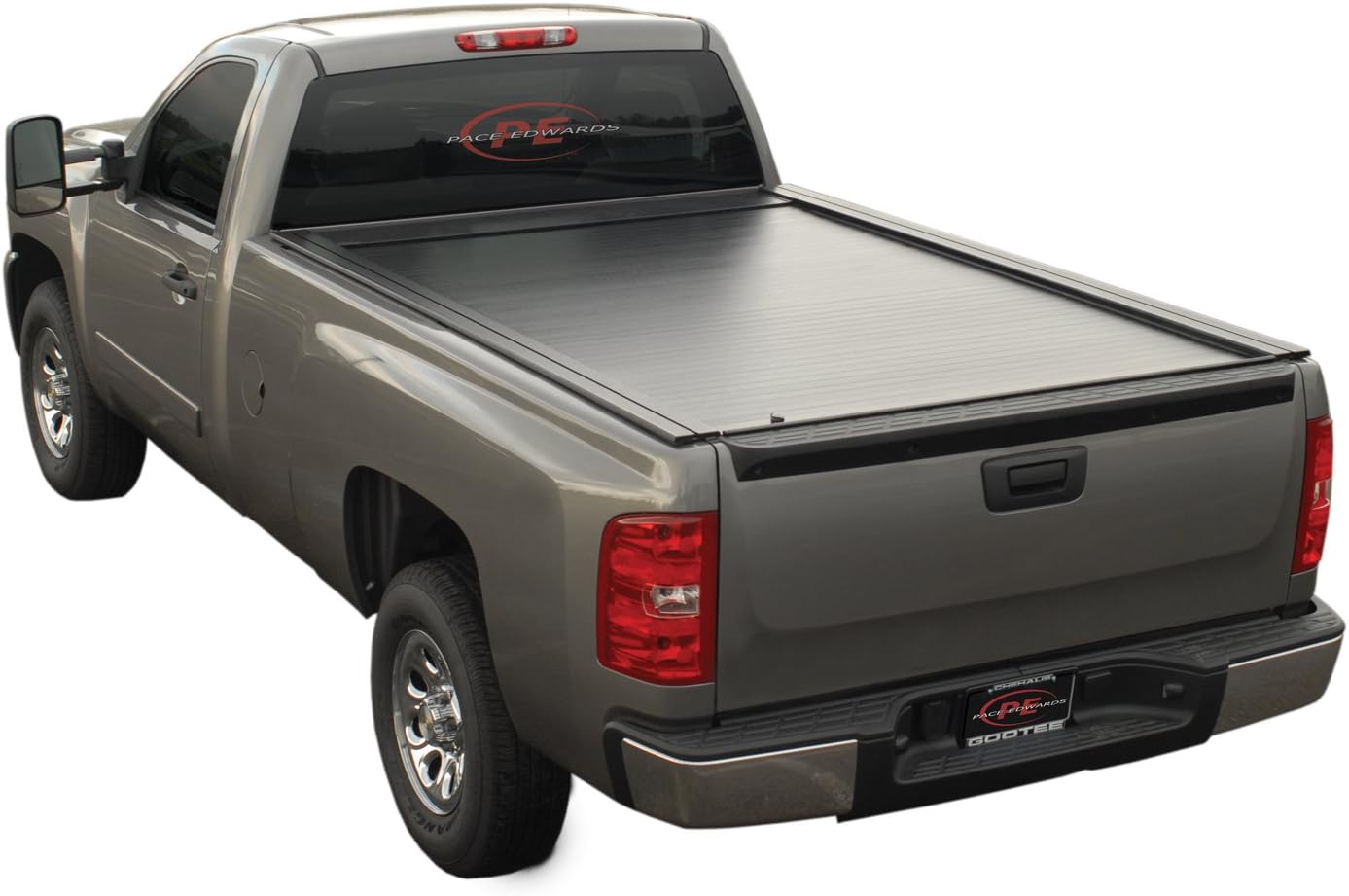 Pace Edwards FMCA27A58 Pace Edwards Full-Metal™ Jackrabbit® Retractable Tonneau Cover Fits Chevrolet Silverado 1500 , Black