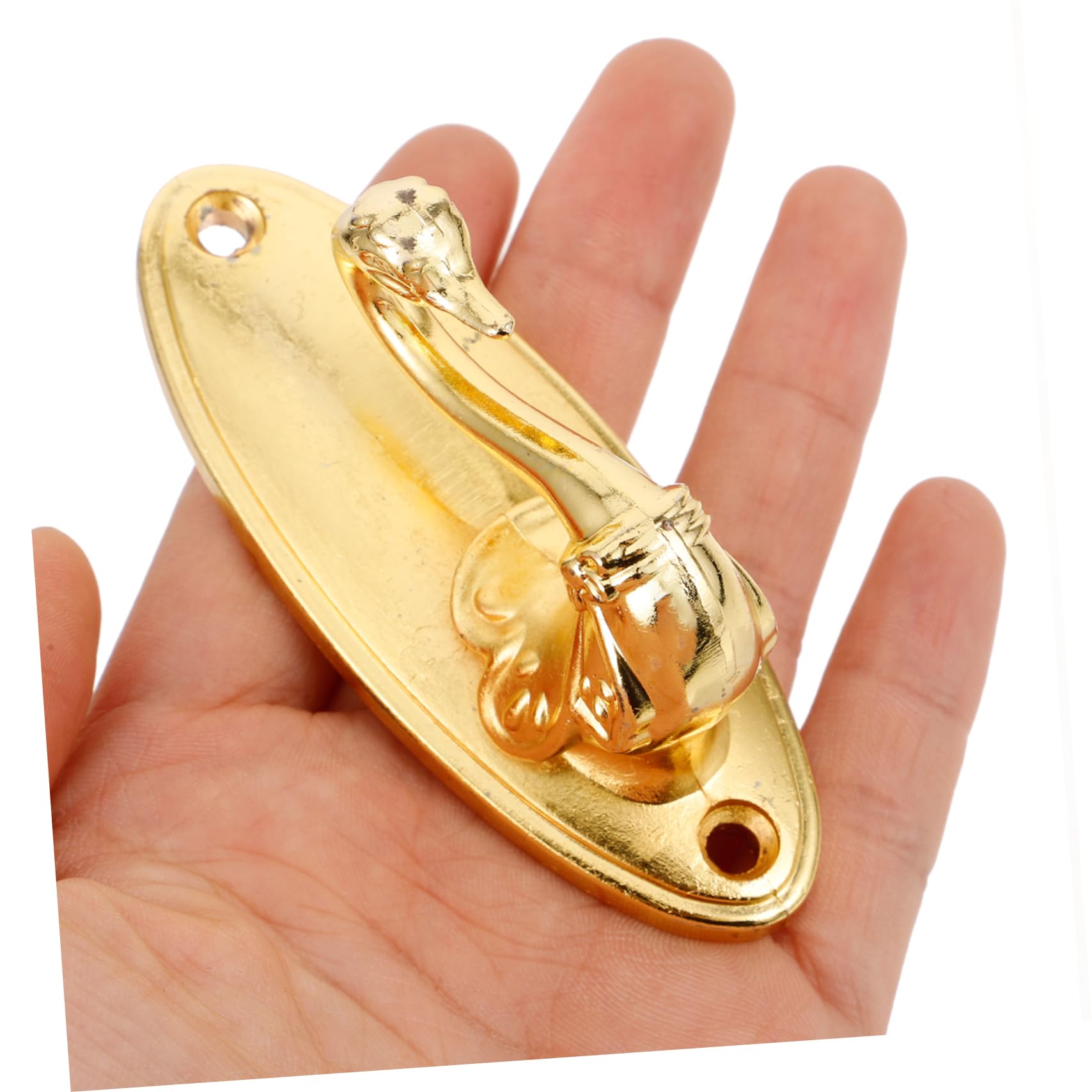 3 paia di ganci per tende vintage con rosa