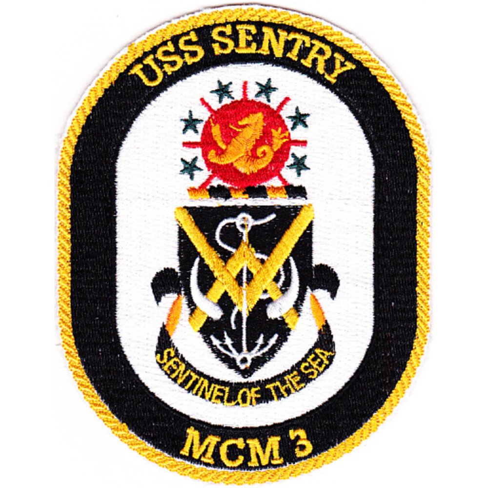 MCM-3 USS Sentry Patch