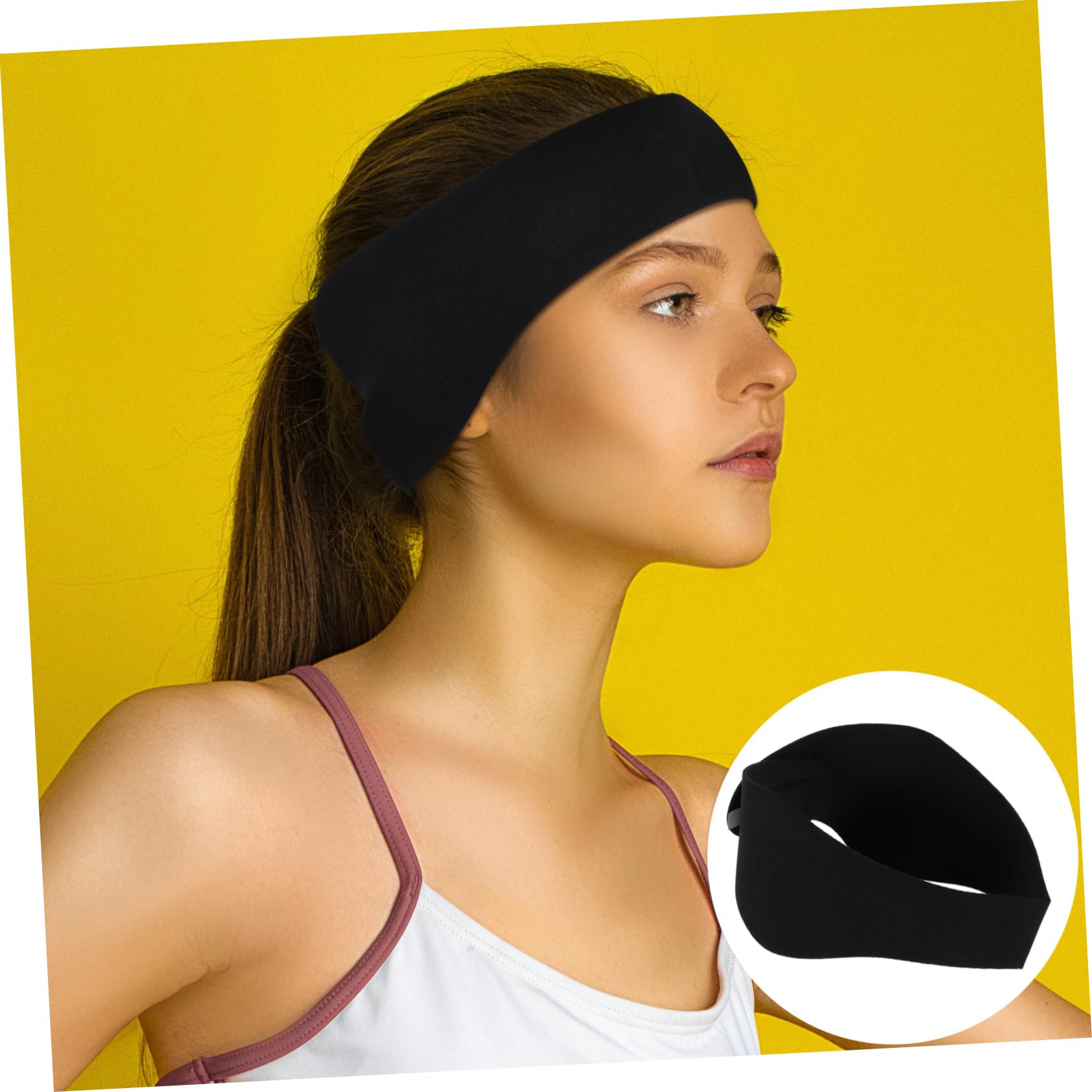 LAPYAPPE Swimming Headband Neoprene Ear Band Ear Plugs for Adults Diving Sports