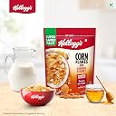 Kellogg's Corn Flakes Real Almond Honey 1kg | High in Iron, Vitamin B1, B2, B3, B6 & C | Naturally Cholesterol Free | Corn Flakes, Breakfast Cereal gallery image