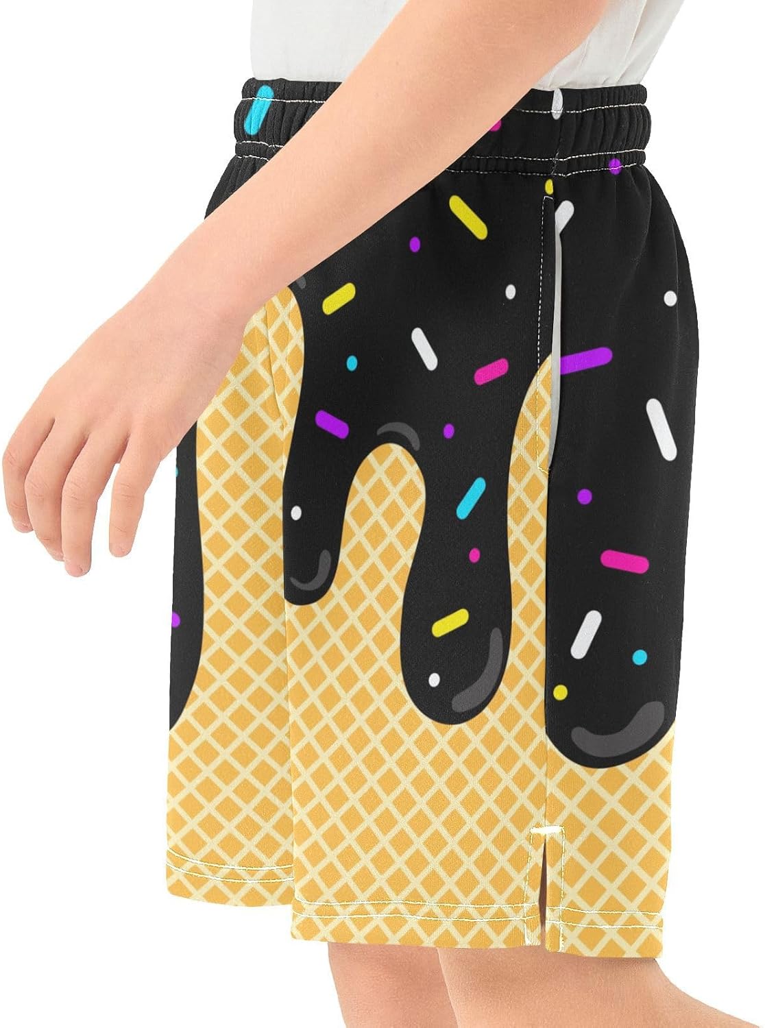 VIGTRO ボーイズ カジュアルショーツ アスレチック ジム ショーツ 伸縮性ウエスト ポケット付き サマースポーツ アウトドア