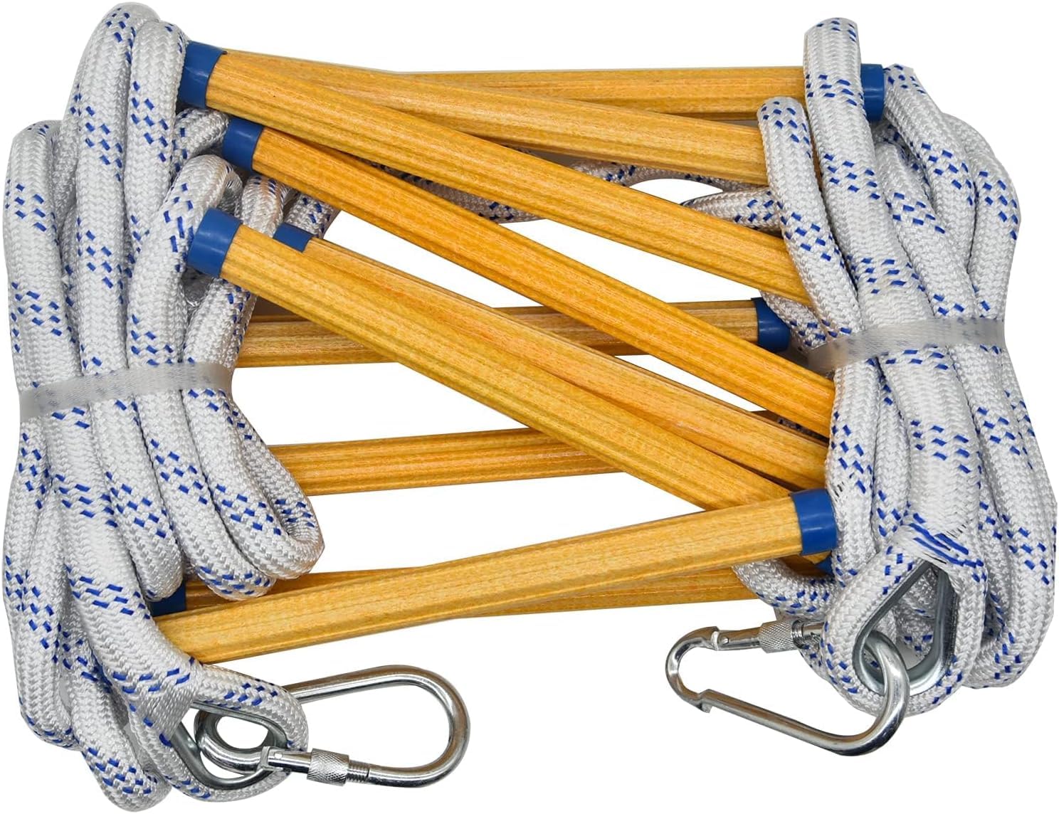 rope ladder, With Hooks - Reusable Emergency Multi-use(12m/39.4ft)