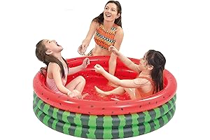 Kiddie Pool Inflatable Baby Swimming Pool, Small Infant Pools for Outside