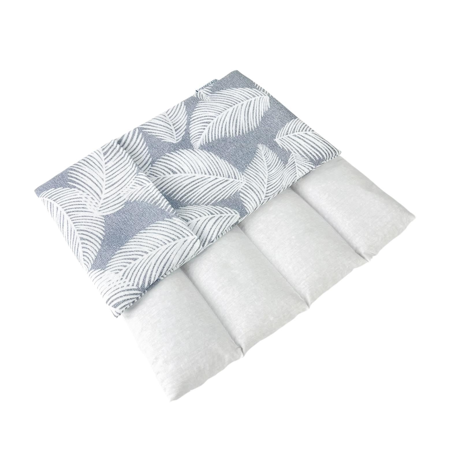 Saco térmico de semillas de trigo con funda lavable.20 x 30cm (hojas)