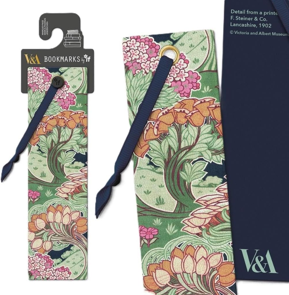 V&A Bookmark - Crane Day Lily