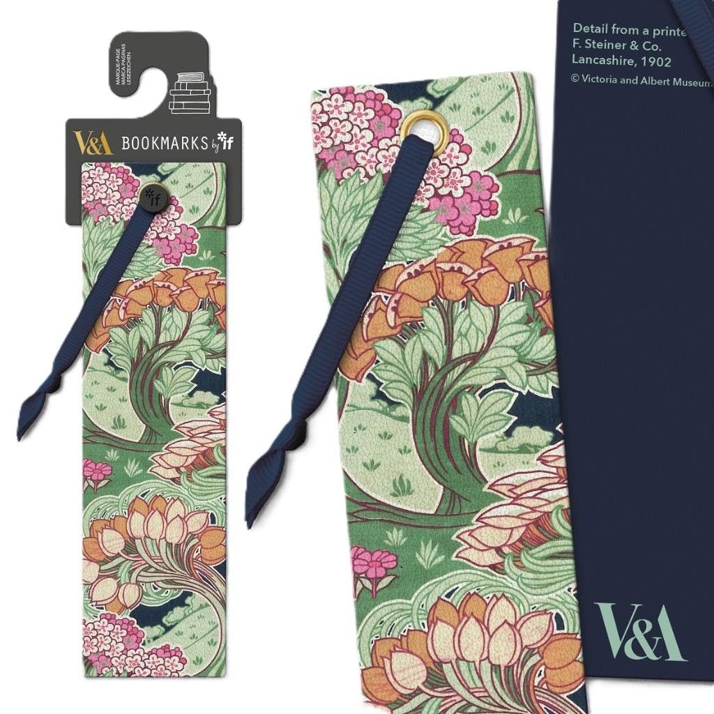 V&A Bookmark - Crane Day Lily