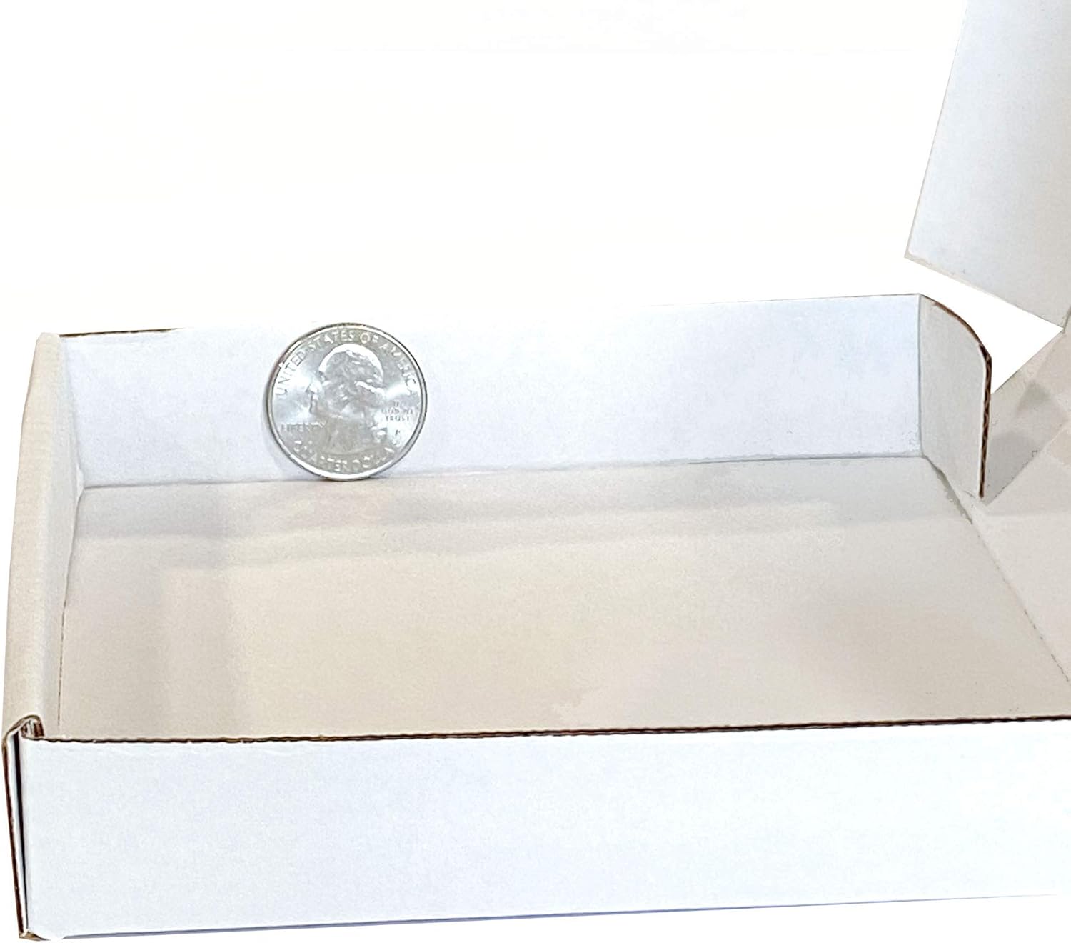 Authеntіс Crаzу Dеаlѕ 5 White Mini Pizza Boxes (8 Pack) - Chica and Jo Brand - Square Flat Cardboard Boxes 5 x 5 x 1 (8)