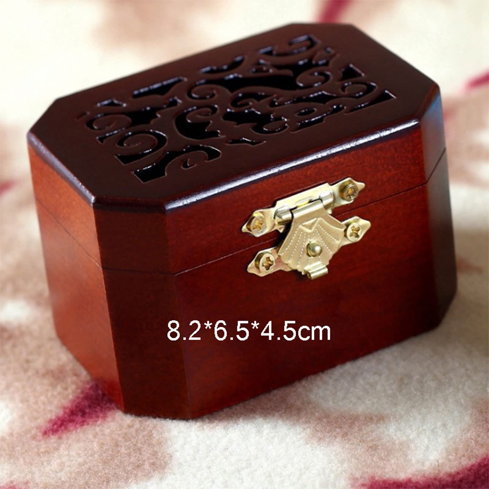 Carillon, per Ragazze Donne Music Box Music Box Retro Regalo di Compleanno Regalo di Natale Octagon Hollow Music Box per Compleanno Natale Festa