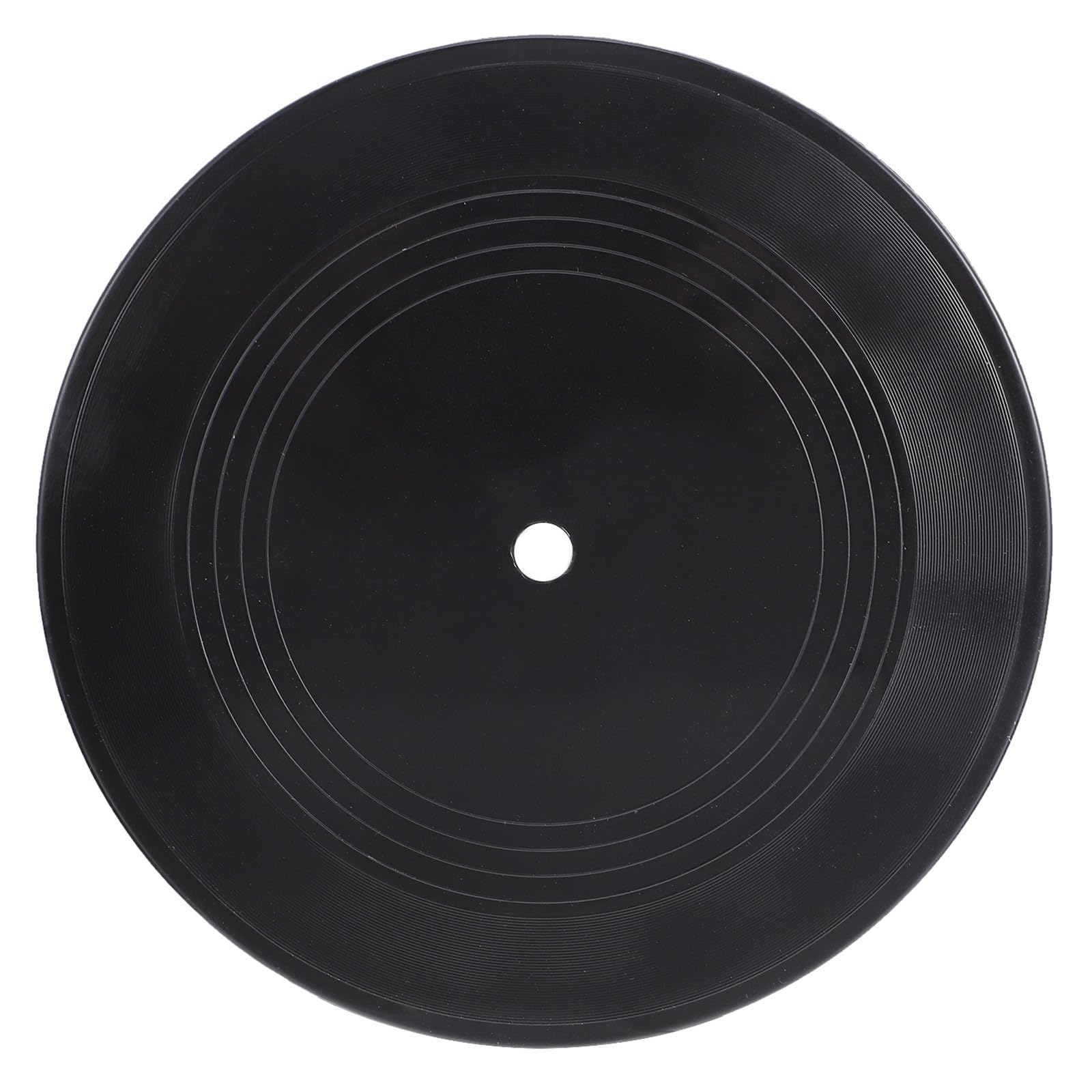 Discos de Gramófono de 7 Pulgadas Vinilos Negros Decoración Pared Retro Vintage Pack 10