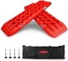 X-BULL New Recovery Traction Tracks Sand Mud Snow Track Tire Ladder 4WD (Yellow, 3gen)