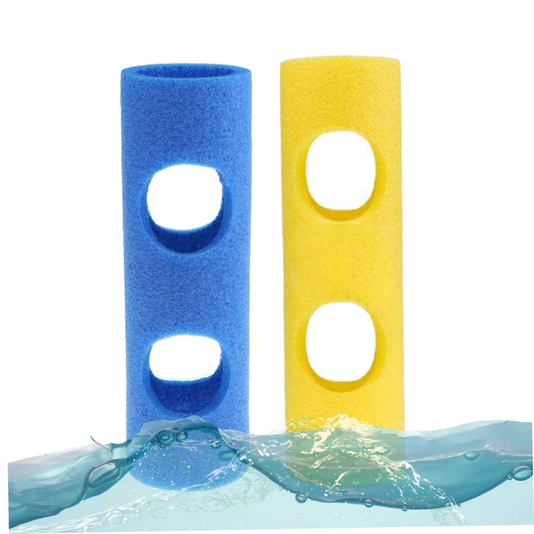 Ayudas para Entrenamiento de natación | Conectores de Fideos para Piscina, ayudas para Entrenamiento de Conectores de Espuma para natación, 2 Piezas