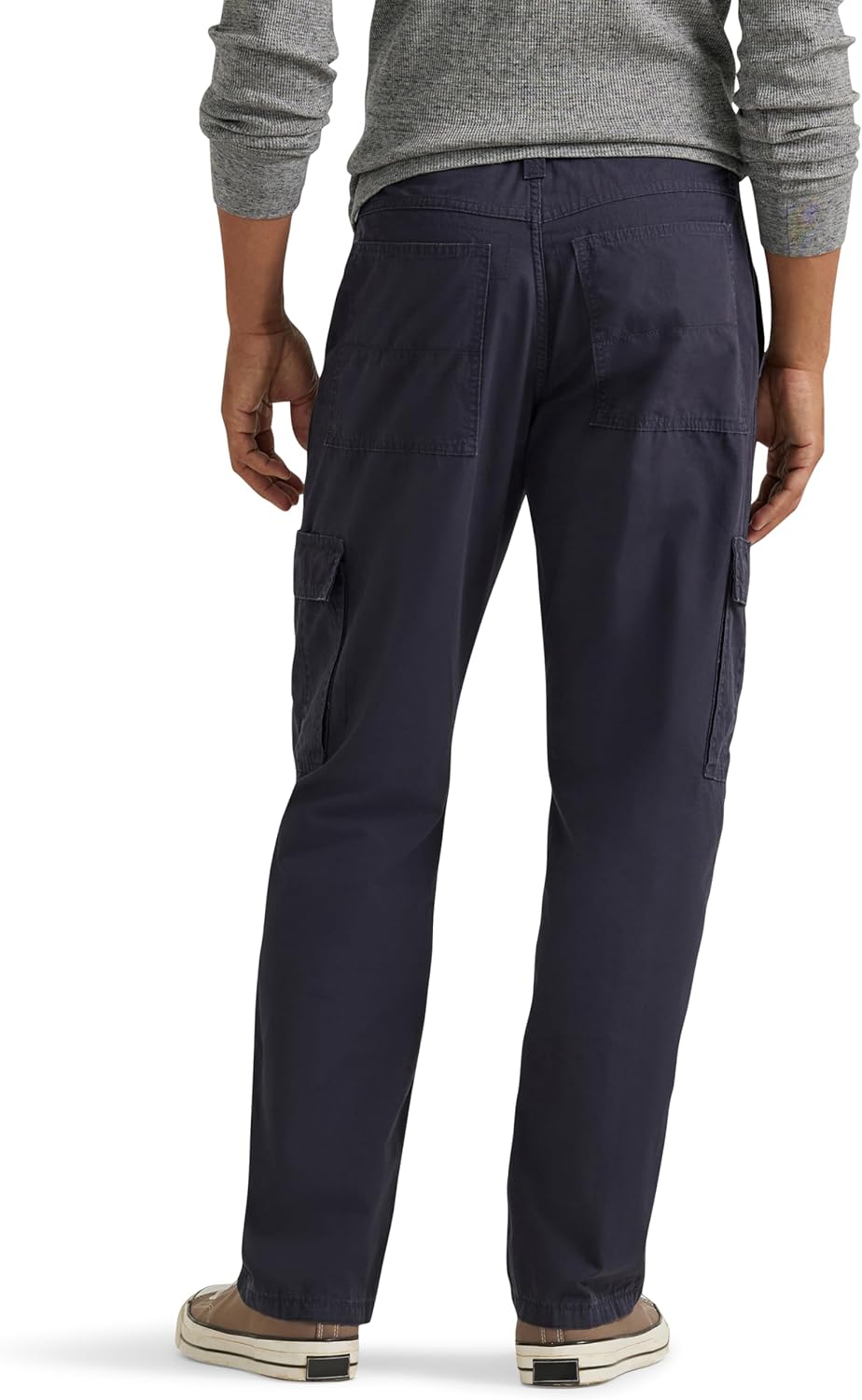 Wrangler Authentics Mens Twill Relaxed Fit Cargo Pant (Logan) - Image 2