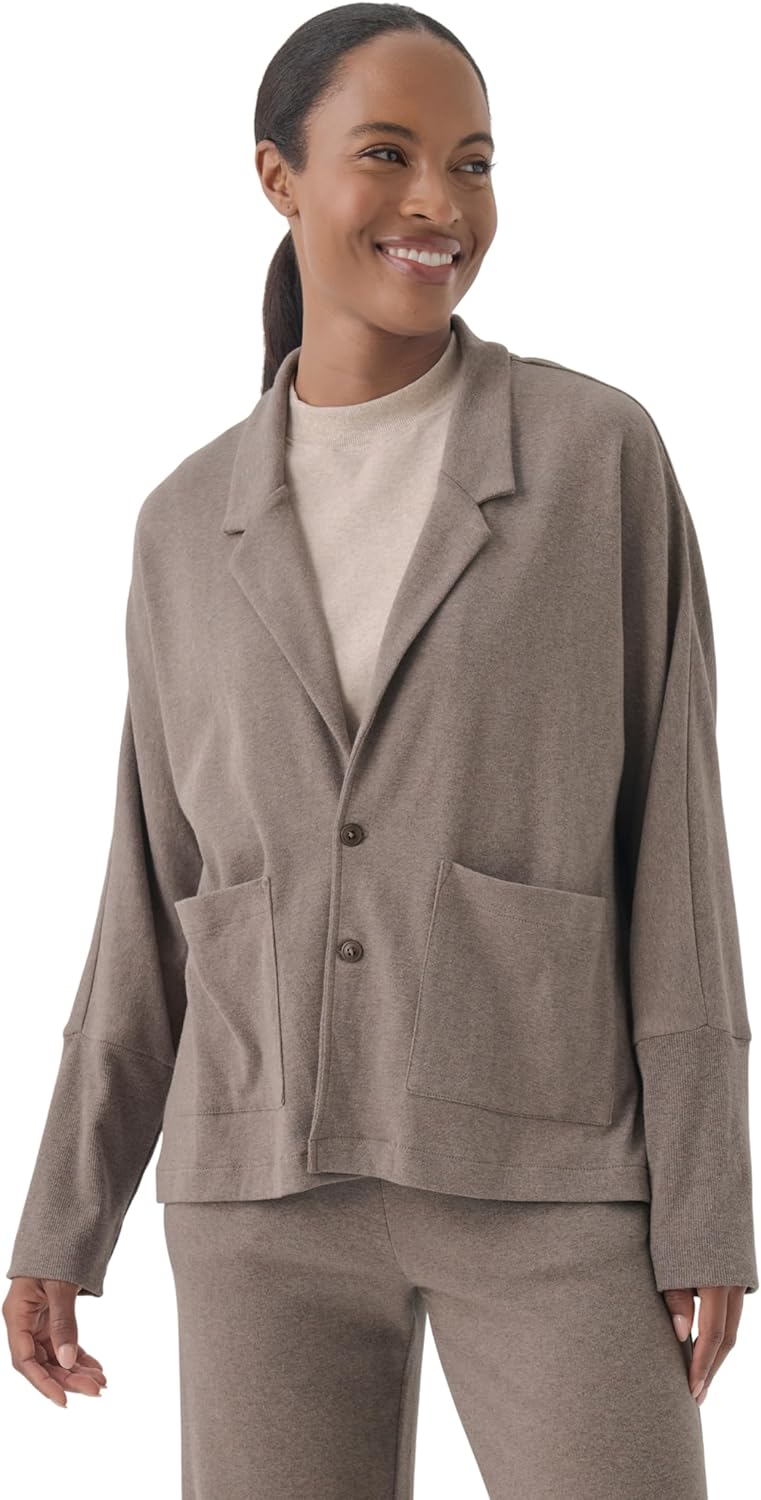 Pact Organic Cotton Women's Relaxed Blazer