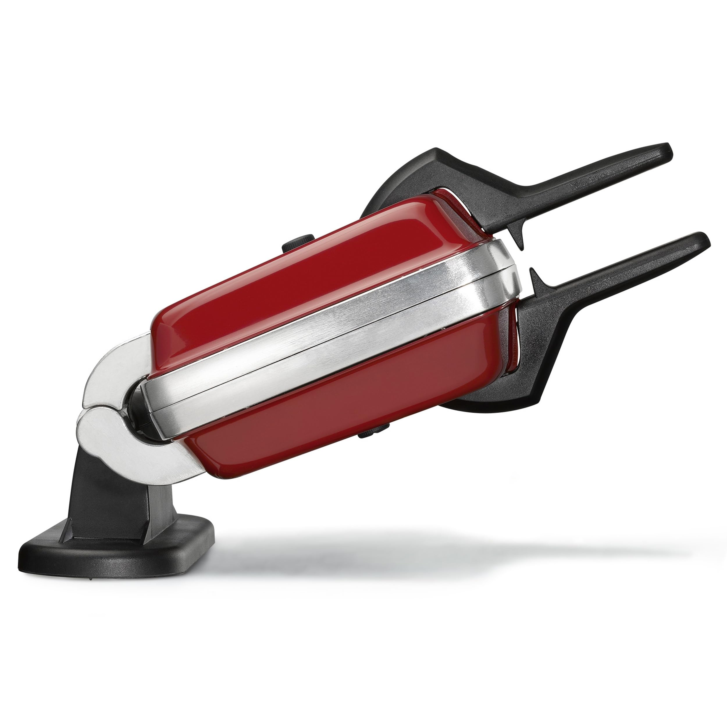 Gofrera Super 2 Antiadherente rojo - multifuncional para gofres, sándwiches y obleas