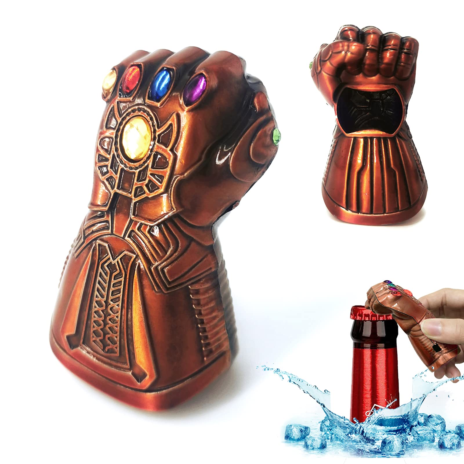 Thanos Handschuh Flaschenöffner, Flaschenverschlussöffner, Avengers kreativer Korkenzieher, Dekorationsöffner die kreativsten Geschenk Küche, Haushalt & Wohnen