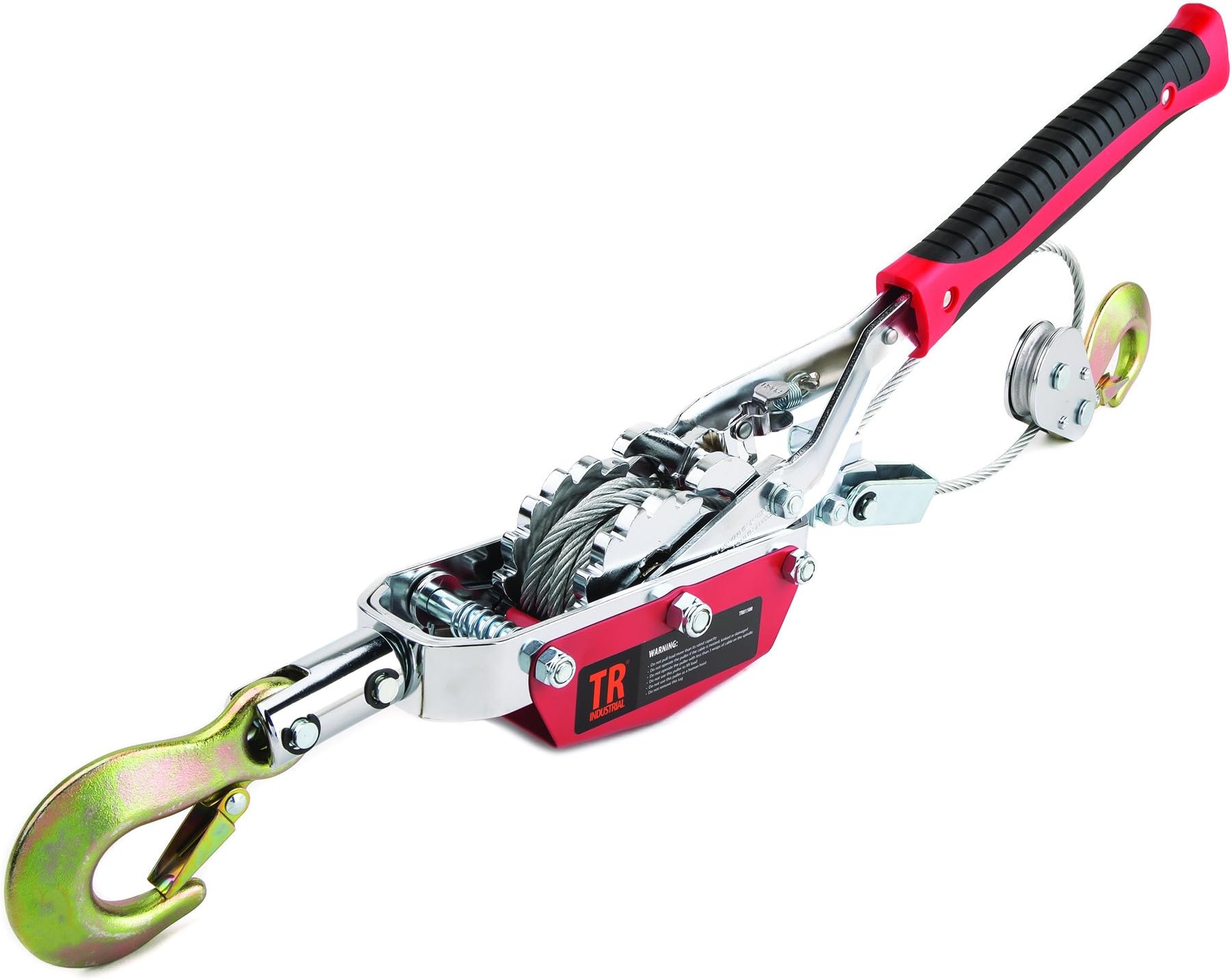 TR Industrial Portable 4-Ton Dual Gear Power Puller