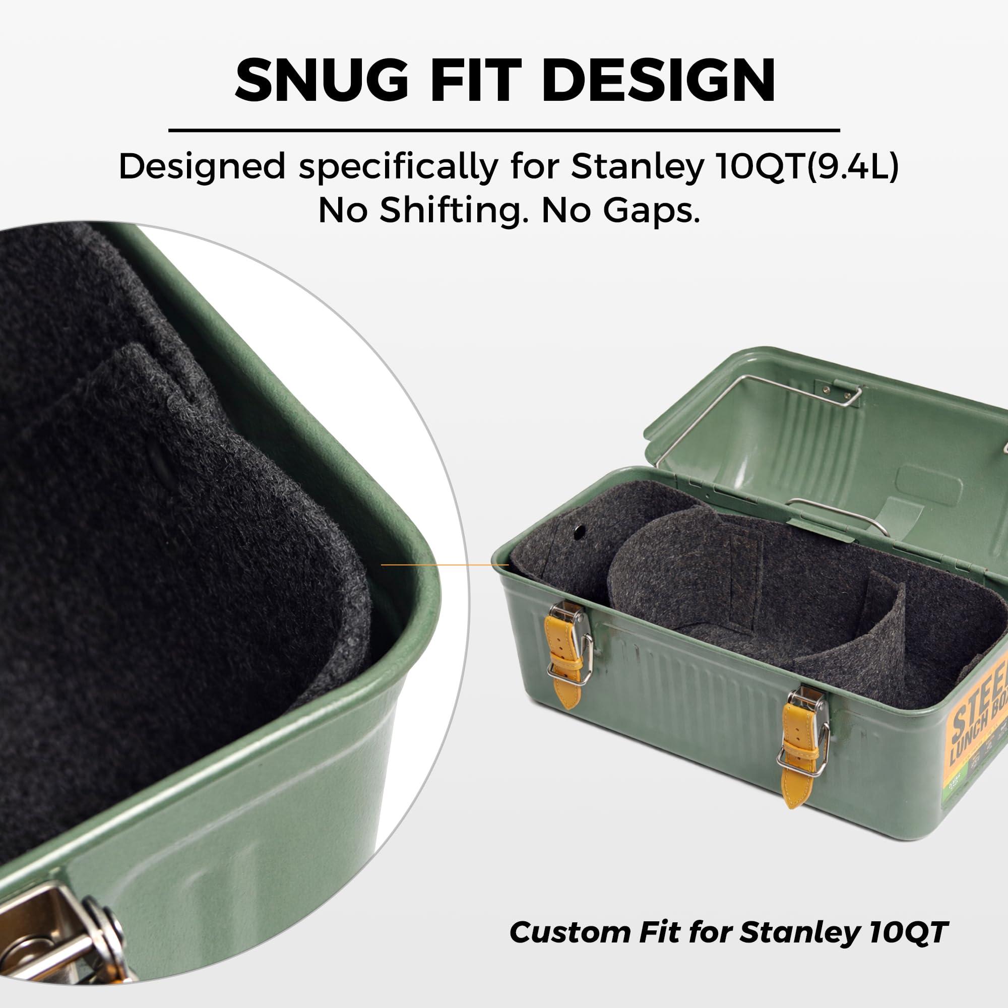 Amazon.com: NEOROSS Felt Organizer Liner for Stanley 10QT Lunch
