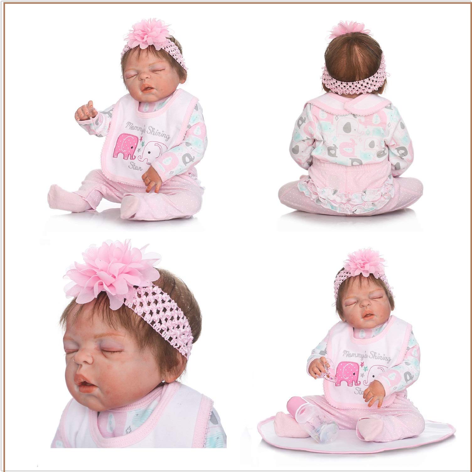 Amazon | Reborn ベビードール 女の子 シリコン 全身 リアル ビニール