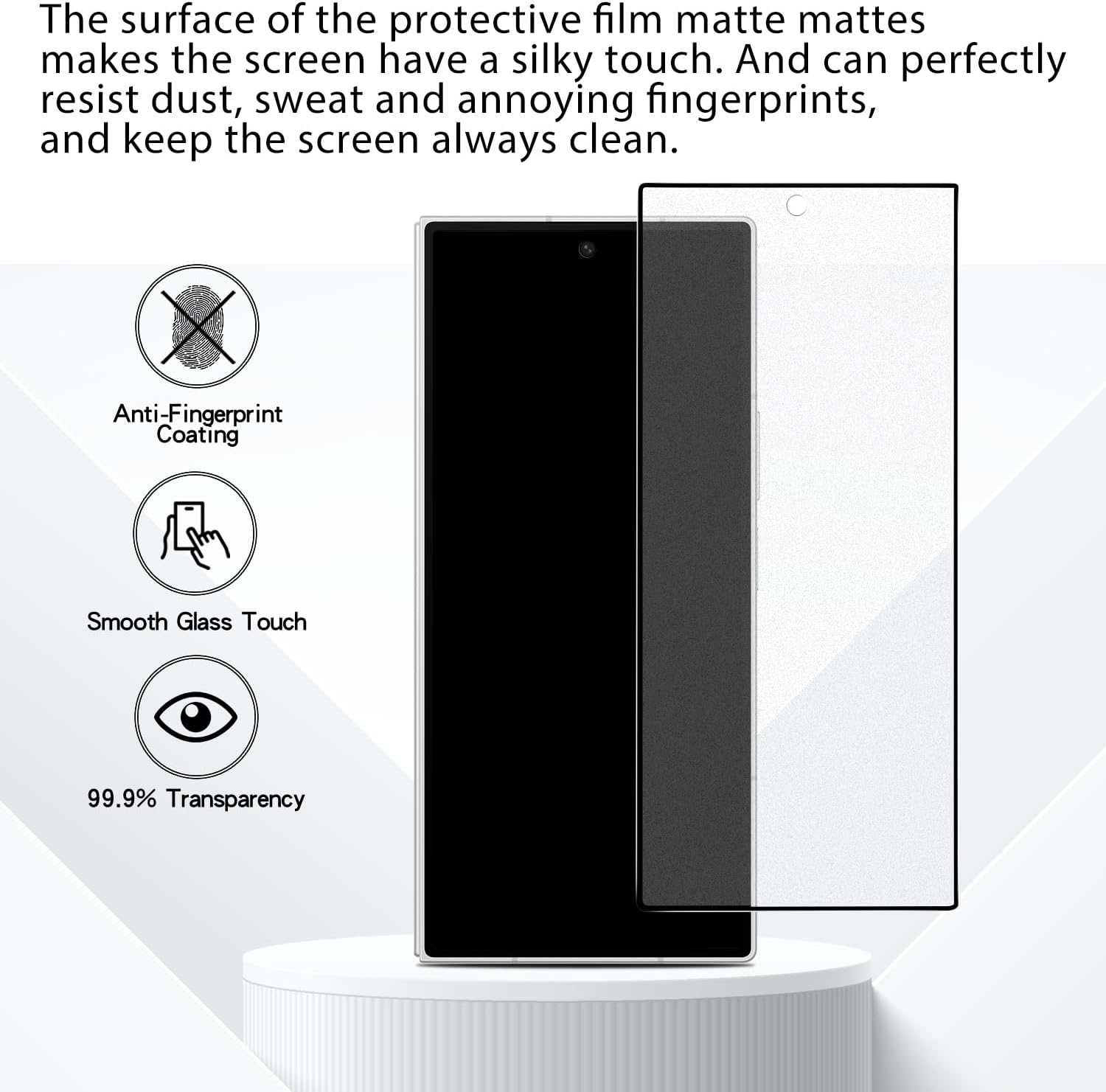 MAYtobe 2Pack Matte Screen Protector for Samsung Galaxy Z Fold 8 Ultra Film image 4