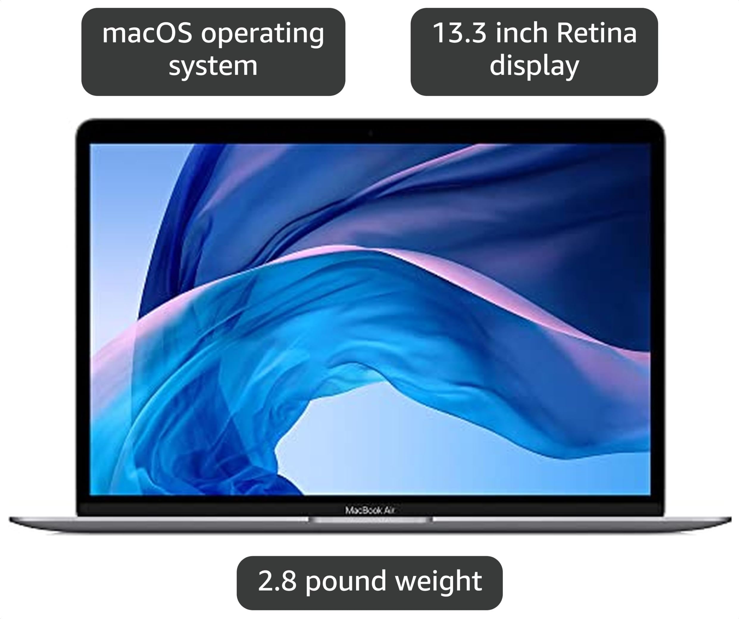 Amazon.com: Apple MacBook Air 2020 13.3-inch (Intel Core i7, 8GB