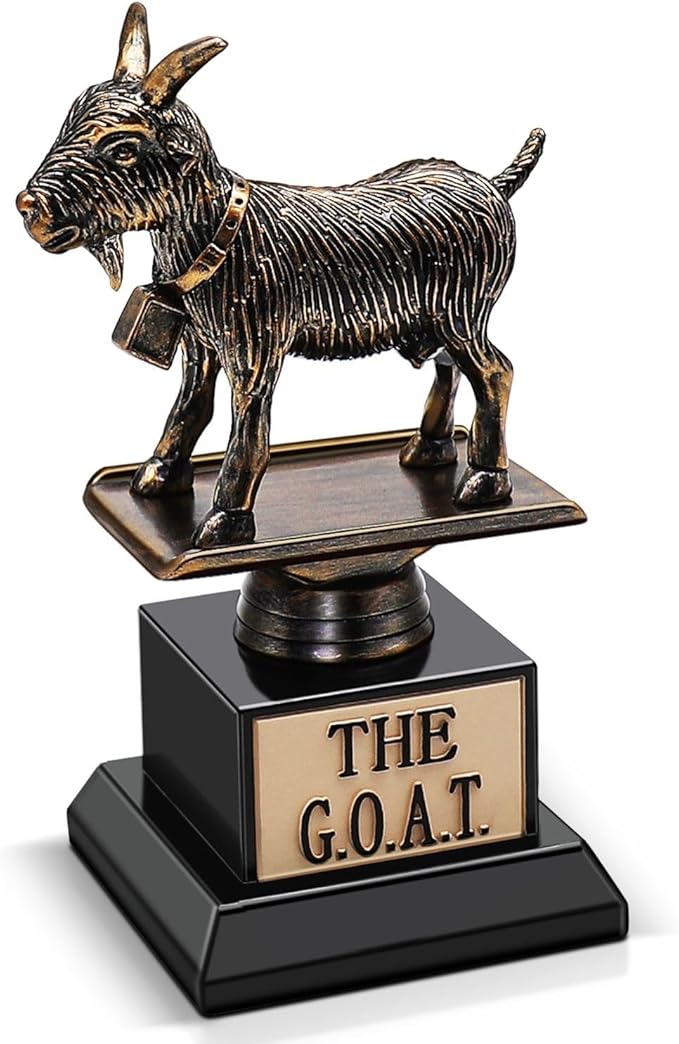 PS5 y PS4: Un nuevo juego gratuito que ofrece trofeos de Platino fáciles 10 71sDBvJW48L. AC SX679 Flexzion The Goat Trophy Award - Greatest of All Time Funny Trophy for Adults, Engraved Plate with Statue, Unique Recognition Gift Plaque for Fantasy Sports, Employee, Teacher, Boss, Friend, & More