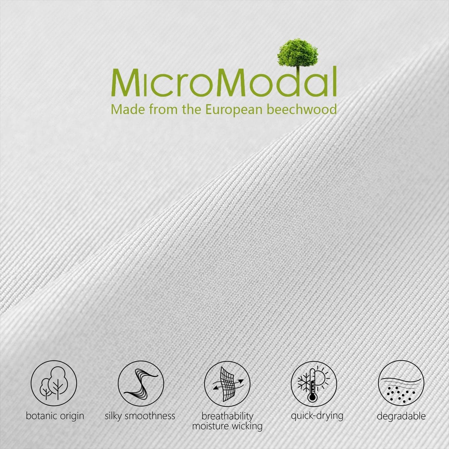 Men's Underwear Luxe Micro Modal Boxer Briefs Open Fly 3 Pack - Image 6