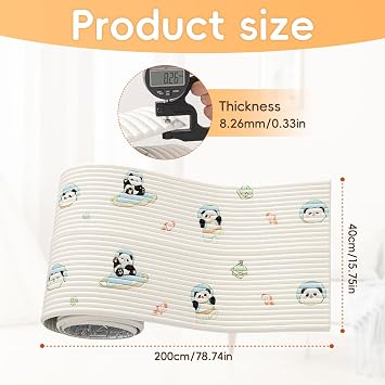 Upholstered Wall Panels,3D Kids Anti Collision Wall Padding, 40x200cm Self-Adhesive Anti Collision Wall Padding, Headboard Bed Upholstered Padded Wall Panels for Bedroom, Children's Room (Space Bear)