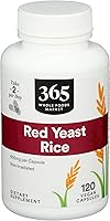 Vista 1 de 365 by Whole Foods Market, Arroz de levadura roja 600 mg, 120