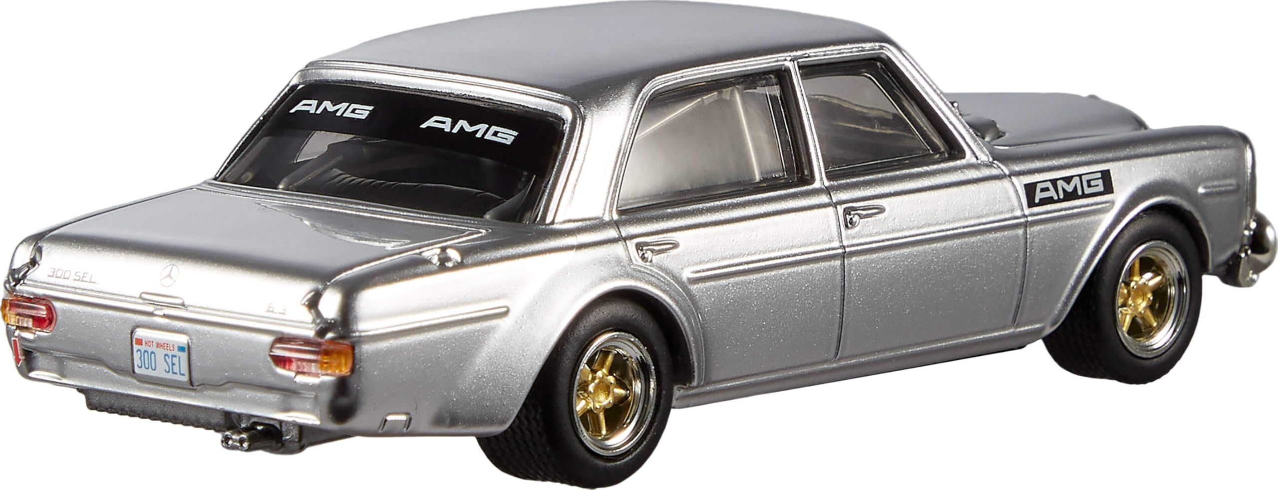 Hot Wheels Vehículo premium a escala 1:43, réplicas con licencia oficial para coleccionistas adultos, neumáticos de jinetes reales, cuerpo de metal/metal y chasis