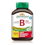 Jamieson B Complex 100mg Time Released Bonus 120 Count …