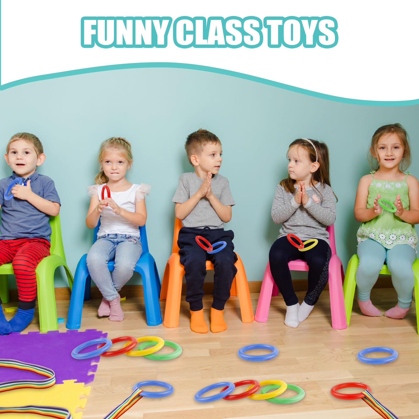 12pcs Toddlers Walking Ropes, Children Detachable Transition Rope Preschool Walking Rope Kids Walking Rope Line for Preschool Daycare Kindergarten Class School Kids Outdoor Supplies - Image 7