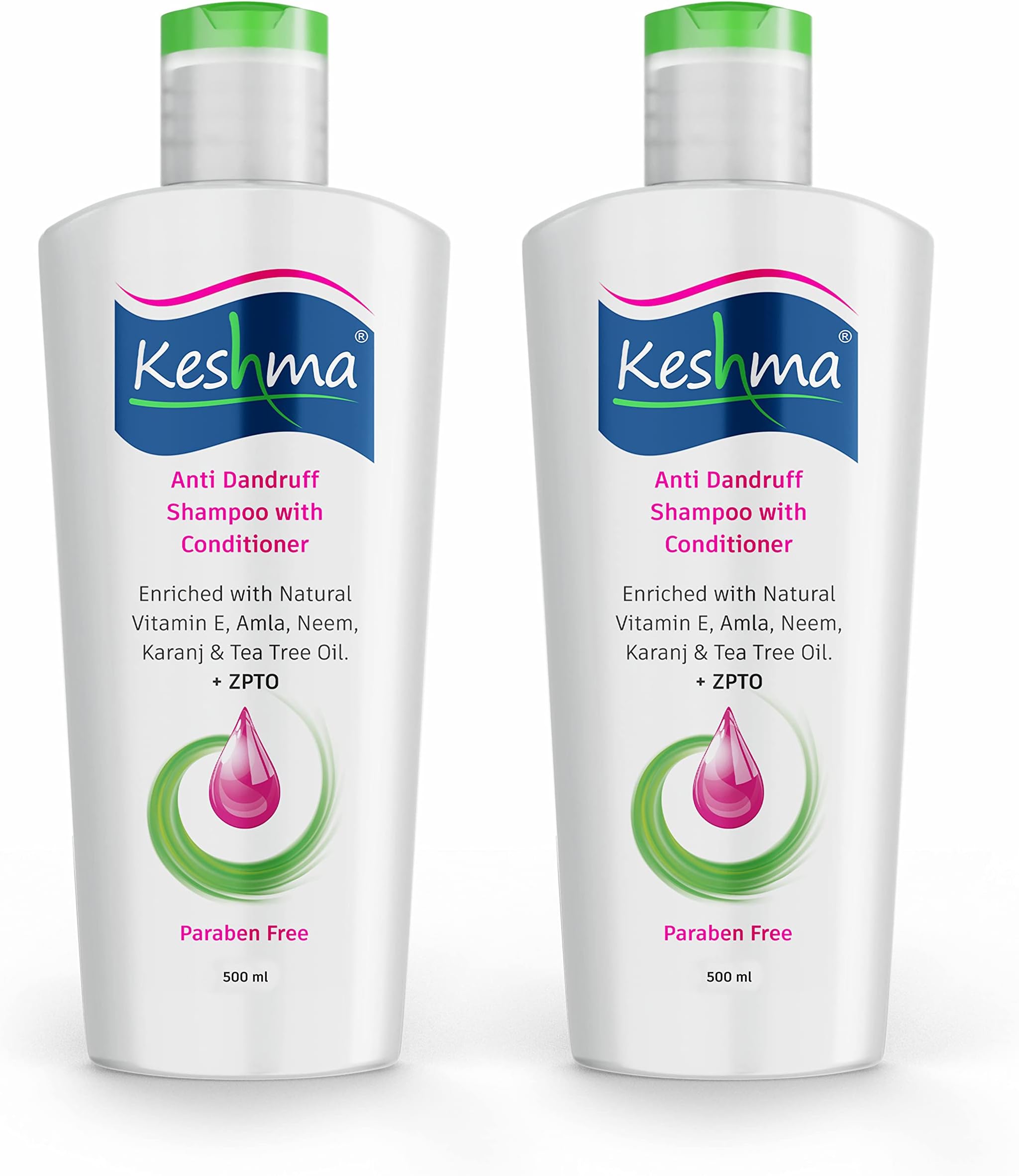 Keshma Shampoo with Conditioner (500 x 2 Pieces)