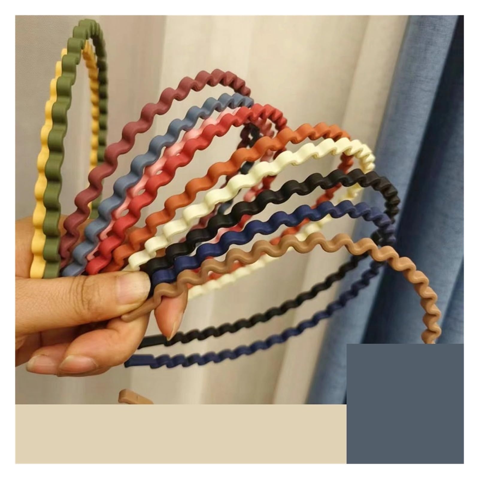 10pcs Frosted Hair Headband Für Frauen
