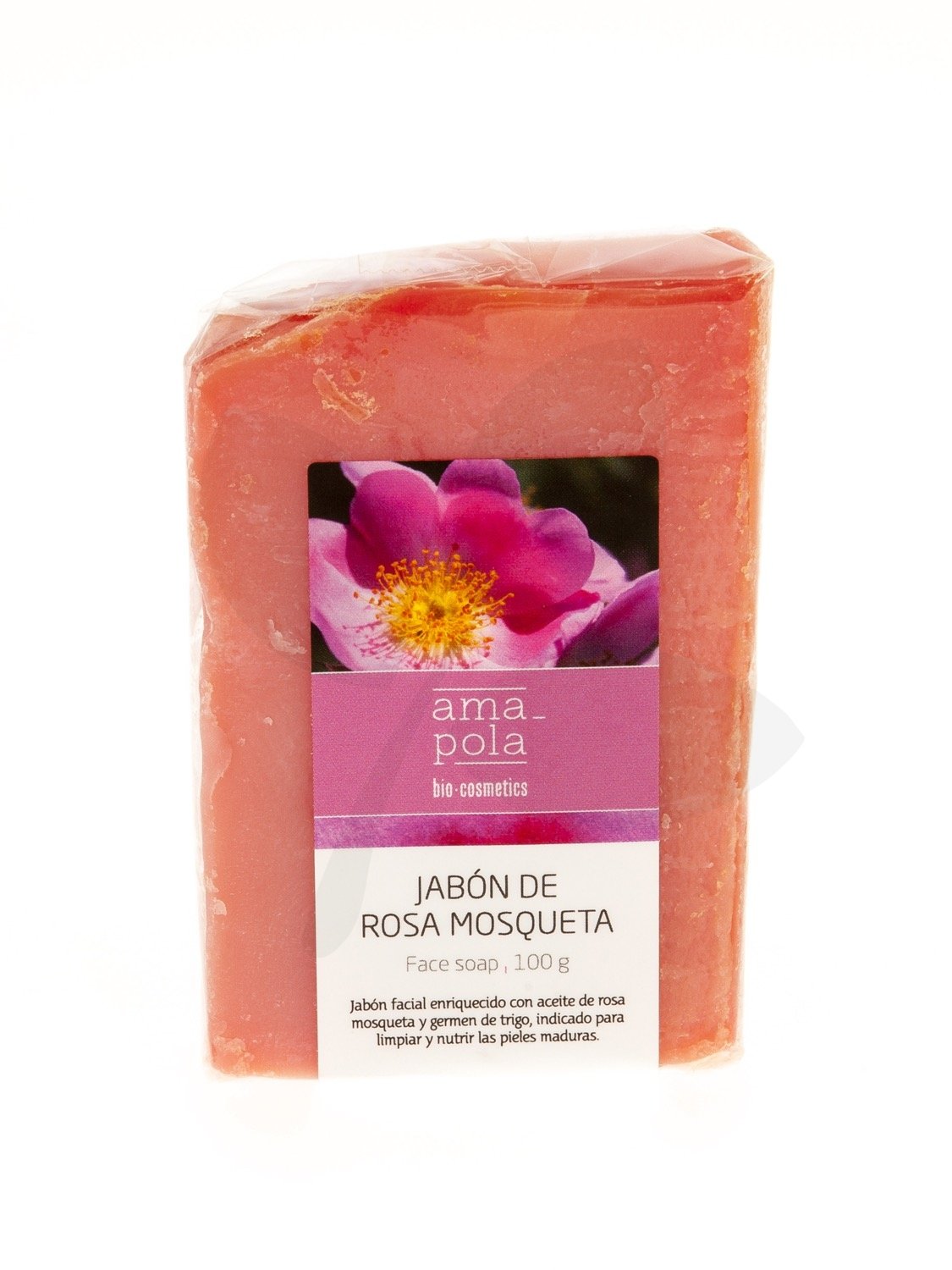 Amapola Bio Jabon De Rosa Mosqueta 100 G 100 g